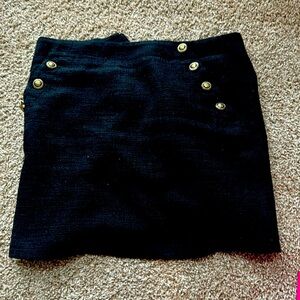 Loft Size 2 Black Skirt